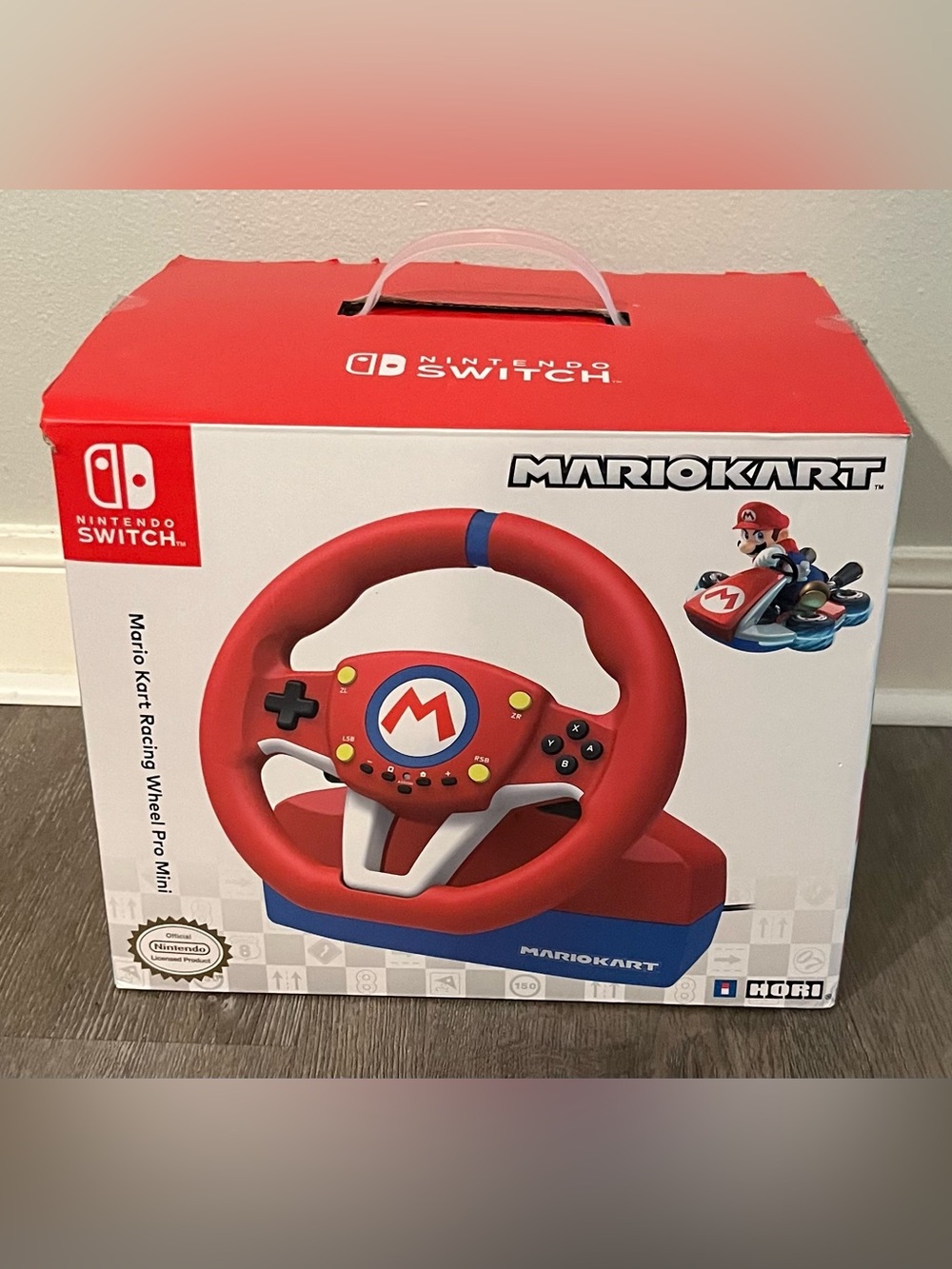 HORI Mario Kart Racing Wheel Pro Mini for Nintendo Switch